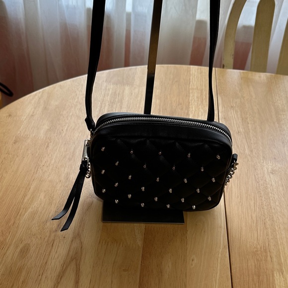 Rebecca Minkoff Handbags - Rebecca Minkoff Black Studded Crossbody Bag